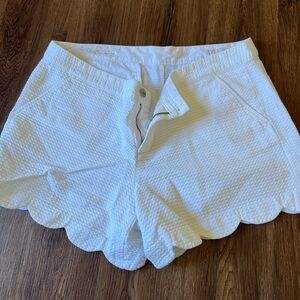 Lilly Pulitzer Buttercup Scalloped Shorts
